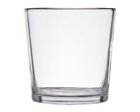 Schlichte Glasvase Vase Dekoglas Glas konisch klar transparent 1 Stk Ø 10x9 cm
