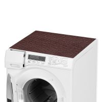 Waschmaschinenauflage Waschmaschine Abdeckung zuschneidbar burgund