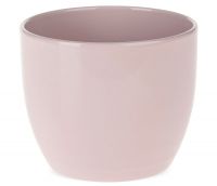 Übertopf Blumentopf klassisch glänzend Keramik Ø 12x10 cm 1 Stk rosa