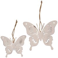 Dekohänger Set Schmetterlinge 11 cm
