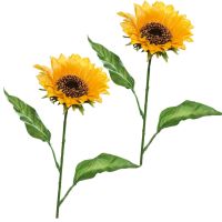 Künstliche Sonnenblumen im 2er Set 65 cm