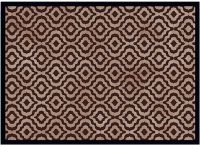 Fußmatte Fußabstreifer DECOR Marokko Retro Design beige braun waschbar 50x70 cm