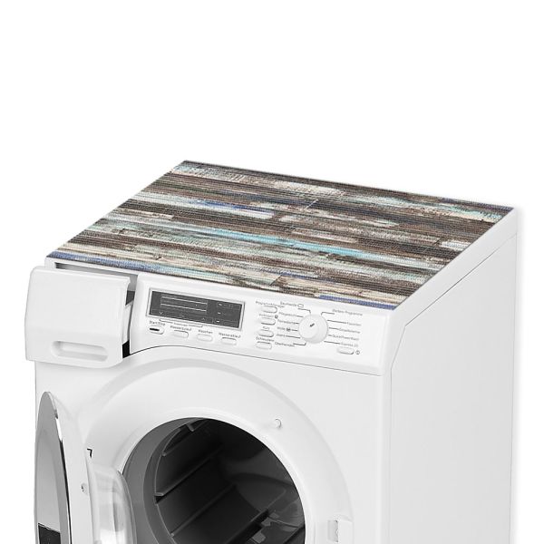 Waschmaschinenauflage Waschmaschine Abdeckung Balken bunt zuschneidbar