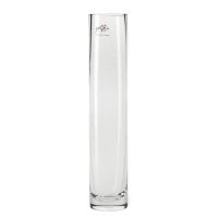 Vase Glas Dekoglas Glasvase Blumenvase Zylinder hoch rund 1 Stk - Ø 6x30 cm