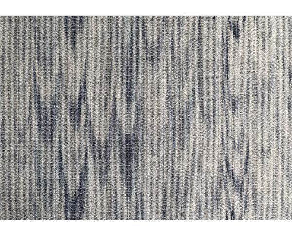 Tischset Wellen Muster Platzset waschbar blau weiß 4er Set 30x45 cm