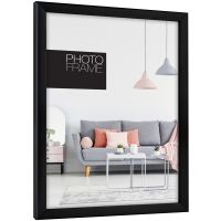 Rahmen Fotorahmen Fotos & Bilder Wechselrahmen Kunststoff schwarz 1 Stk 40x60 cm