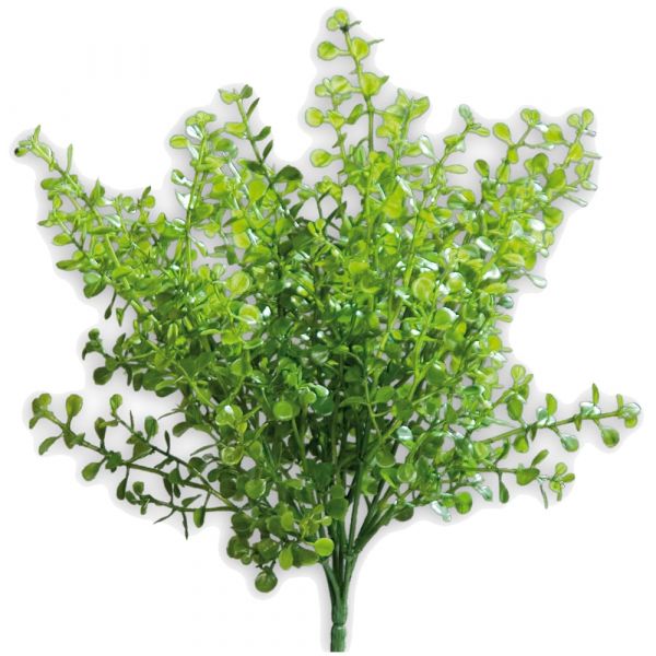Buchs Buchsbusch Kunstpflanze Dekopflanze Deko Kunststoff grün 1 Stk Ø 15-20 cm