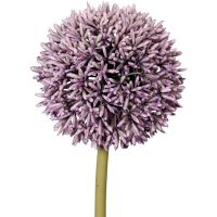 Lauchblüten Allium Kunstblumen künstlich Kunststoff 1 Stk Ø 11x67 cm - lila