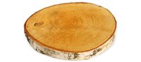 Baumscheibe Holzscheibe zum Basteln Dekorieren 10 - 15 cm