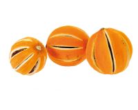 Getrocknete Mini-Orangen Streudeko Winterdeko Natur 1 Beutel 6-10 cm orange