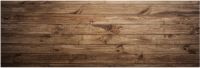 Teppichläufer Küchenläufer Teppich dunkles Holz Holzoptik waschbar - in 60x180 cm