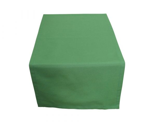 Tischläufer INGRID Mitteldecke einfarbig uni 50x150 cm hellgrün
