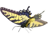 3D Metall Steckbausatz Schmetterling Tigerschwalbenschwanz Bausatz 10,2 cm