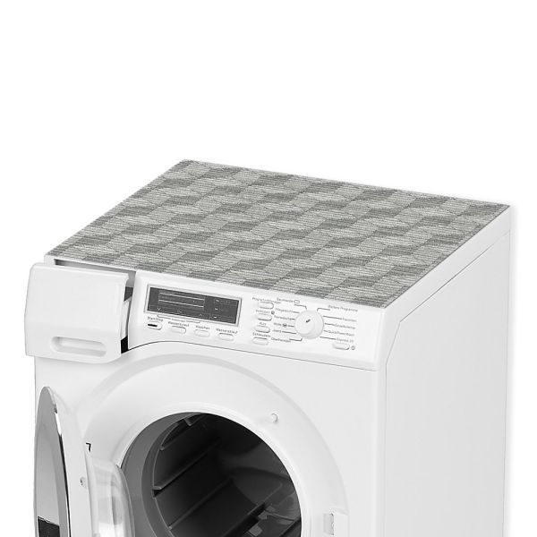 Waschmaschinenauflage NOVA SKY rutschfest 3D Würfel grau 65x60 cm