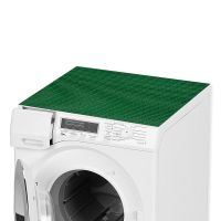Waschmaschinenauflage Waschmaschine Abdeckung zuschneidbar grün