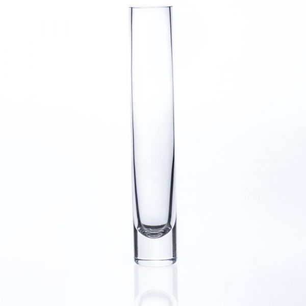 Zylinderförmige Glas Vase Glasvase Dekoglas klar 1 Stk. Ø6x30 cm