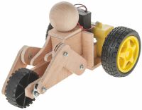 Dreirad Bausatz Holz & Elektro Getriebemotor Bastelset für Kinder ab 12 Jahre
