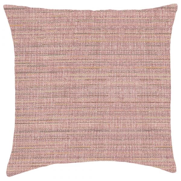 Kissenbezug Kissenhülle Heimtextilien meliert Polyester 1 Stk rosa rosé 40x40 cm