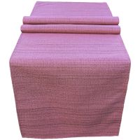 Outdoor Tischläufer Gartentischdecken wetterfest in 7 Farben – 40x140 cm Pink