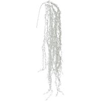 Bromelien Tillandsie Ranken Kunstpflanze künstliche 1 Stk Länge 146 cm - grau