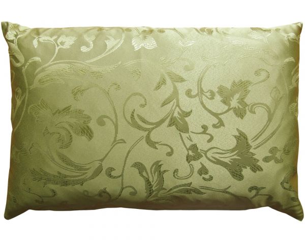 Kissenbezug Kissenhülle Jacquard Ornamente Polyester 1 Stk grün 40x60cm
