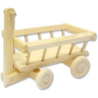 Leiterwagen Bollerwagen Holz Bausatz Kinder Werkset - ab 11 Jahren