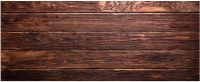 Teppichläufer Küchenläufer Teppich Holzbretter dunkles Holz waschbar - 60x150 cm