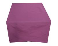 Tischläufer INGRID Mitteldecke einfarbig uni 50x150 cm violett