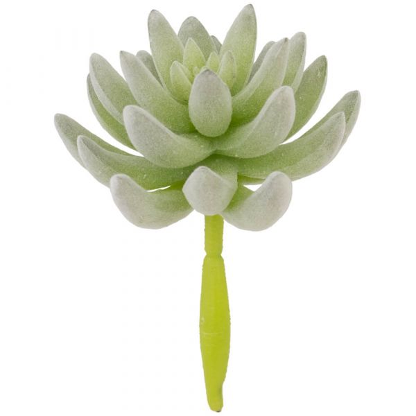 Hauswurz Echeveria Kunstblume Kunstpflanze künstlicher Dachwurz 1 Stk 10x13 cm