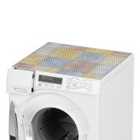 Waschmaschinenauflage zuschneidbar Waschmaschine Kachel bunt