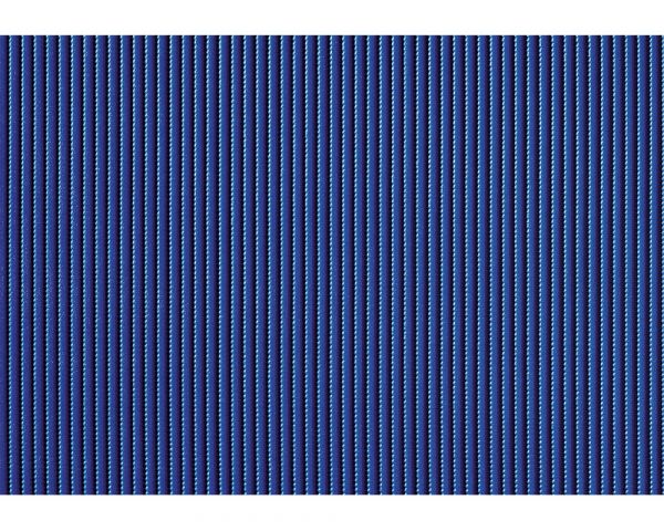 Bodenbelag NOVA SKY UNI Läufer Küche Polyester einfarbig blau 1 Stk 65x100 cm