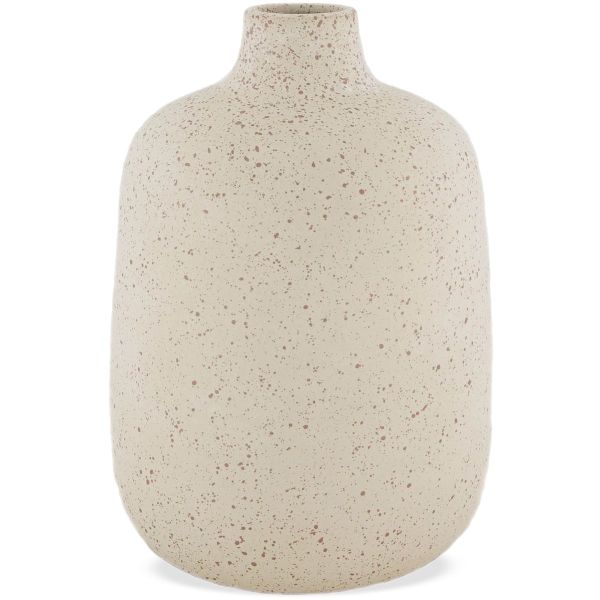 Boho Vase aus Terrakotta im Landhausstil 18 x 25 cm