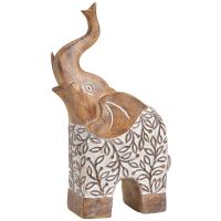 Elefanten Figuren Tierfiguren Dekofiguren indisch Skulpturen 1 Stk - 2 Größen