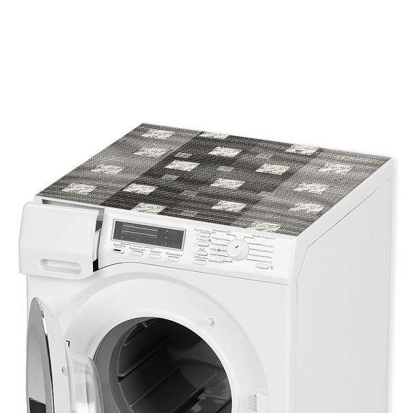 Waschmaschinenauflage Waschmaschine Abdeckung zuschneidbar Streifen
