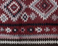 Läufer SOFT VINTAGE Bodenbelag Inka Muster Polyester bordeaux 1 Stk 65x180 cm