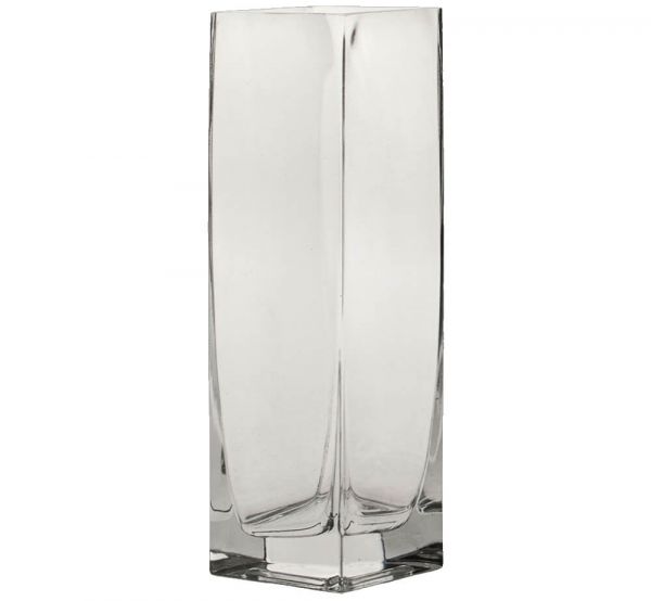 Vasen Glas Dekogläser Glasvasen Blumenvasen hoch eckig 1 Stk - 3 Größen