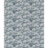 Weichschaum-Bodenbelag NOVA SOFT Antirutsch Läufer Strudel Muster blau 100 cm