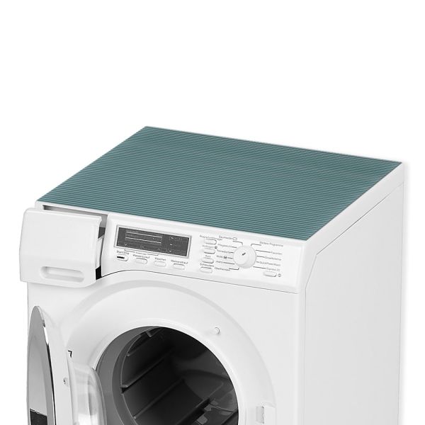 Waschmaschinenauflage zuschneidbar Waschmaschine hellblau