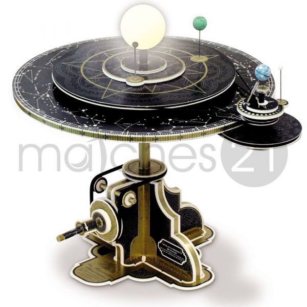 Kopernikus Planetensystem Planetarium Astronomie LED Modell Bausatz Karton
