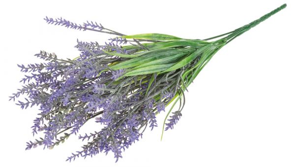 Lavendelbusch Natural 45cm FT künstlicher Lavendel Kunstblumen Kunstpflanzen 