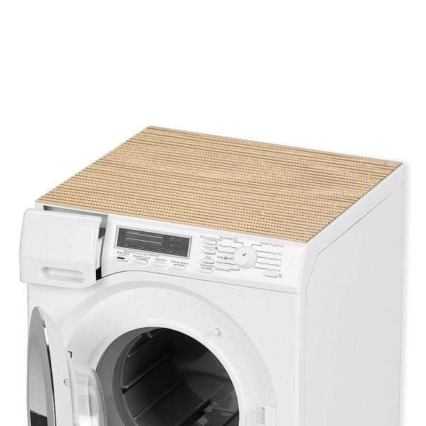 Waschmaschinenauflage Waschmaschine-Abdeckung zuschneidbar beige
