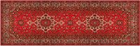 Teppichläufer Küchenläufer Teppich Ornamente Perser Vintage rot waschbar 60x180 cm