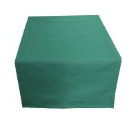 Tischläufer INGRID Mitteldecke einfarbig uni 50x150 cm smaragdgrün